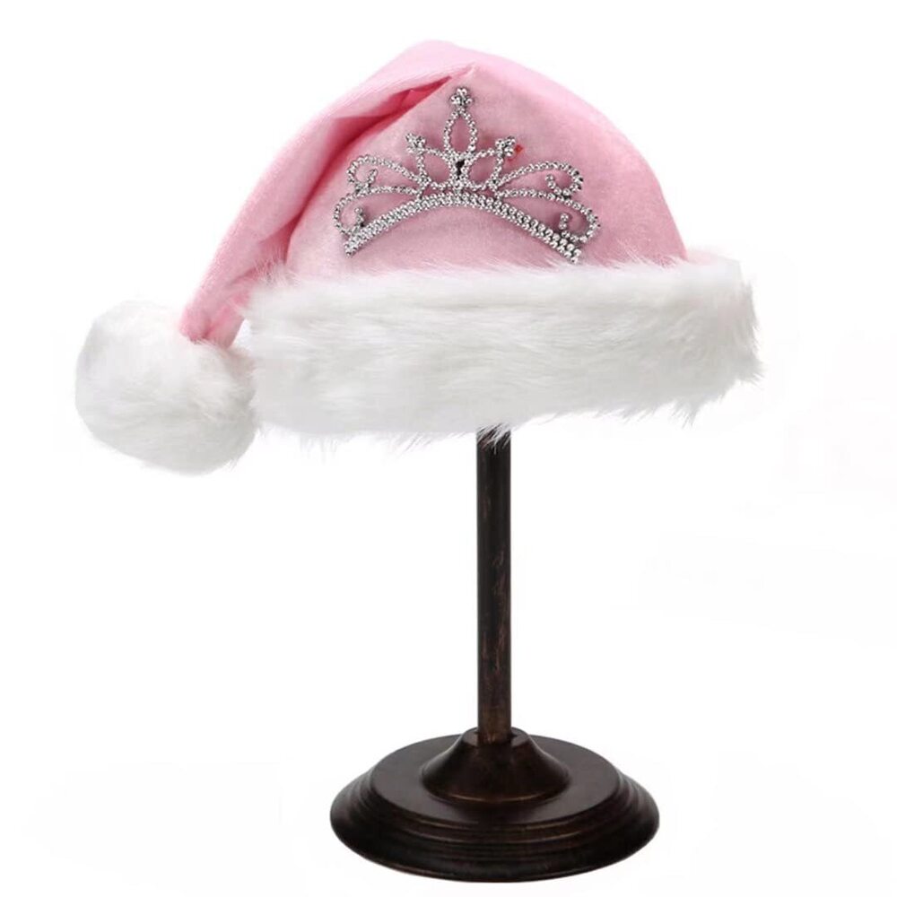1308 Pink Santa Hat